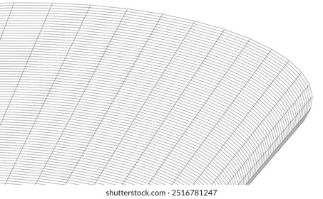 Abstract architectural background vector illustration