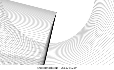 Abstract architectural background vector illustration