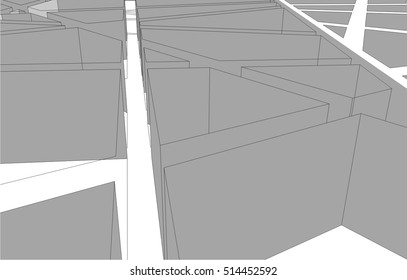 abstract architectural design