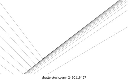 Abstract architectural design 3d rendering