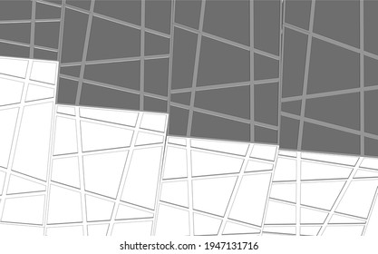 abstract architectural drawing 3d illustration