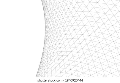 dibujo arquitectónico abstracto vista 3d