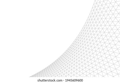 Abstract architectural drawing geometric background
