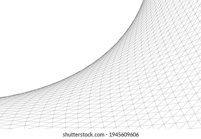 Resumen del fondo geométrico del plano arquitectónico