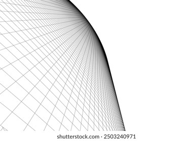 Ilustración vectorial de dibujo arquitectónico Abstractas