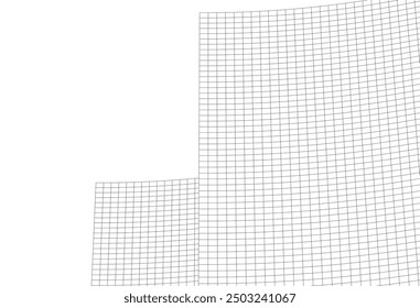 Abstract architectural drawing vector illustration