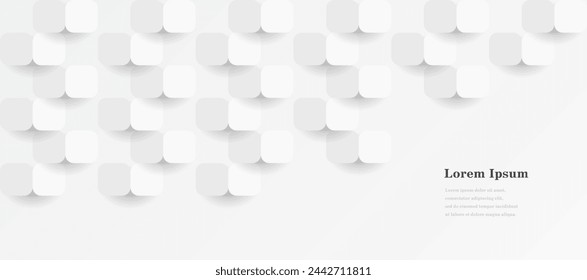 abstract architectural round, geometric wall texture background, technological construction, architecture concept