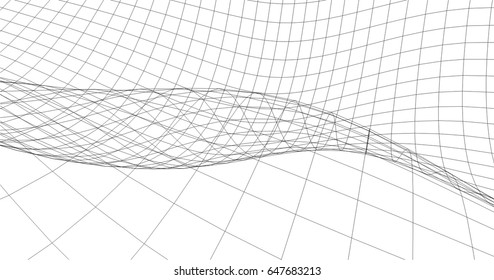 abstract architectural structure