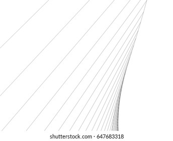abstract architectural structure