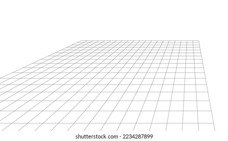 Abstract architectural vector 3d illustration