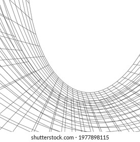  Abstract architectural wallpaper, digital background