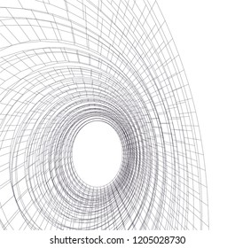 abstract architecture 3d