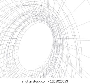 abstract architecture 3d