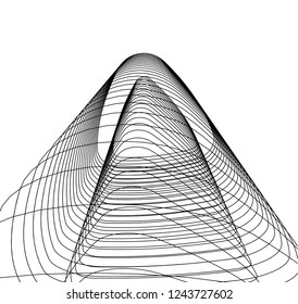 abstract architecture 3d