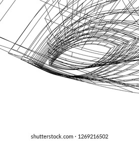 abstract architecture 3d 