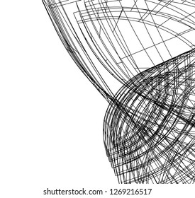 abstract architecture 3d 