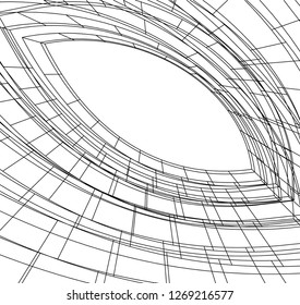 abstract architecture 3d 