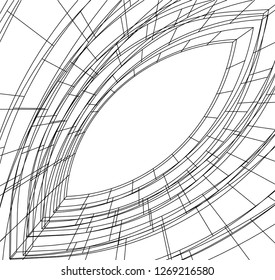 abstract architecture 3d 