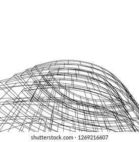 abstract architecture 3d 