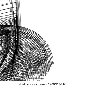 abstract architecture 3d 