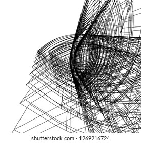 abstract architecture 3d 