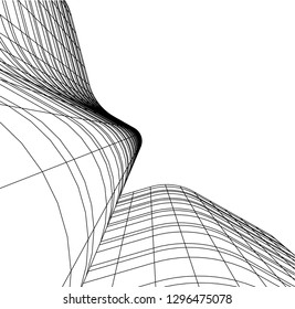 abstract architecture 3d 