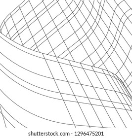 abstract architecture 3d 