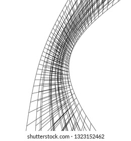 abstract architecture 3d