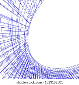 abstract architecture 3d