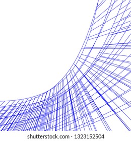 abstract architecture 3d