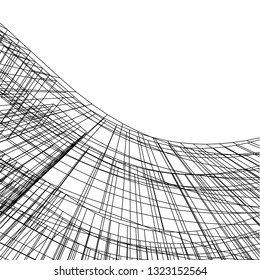 abstract architecture 3d