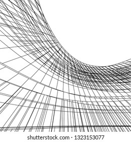 abstract architecture 3d