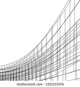 abstract architecture 3d