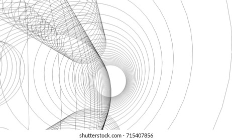 abstract architecture 3d
