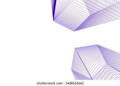 abstract architecture 3d, vector background