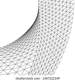 
abstract architecture arch, 3d illustration