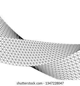 
abstract architecture arch, 3d illustration