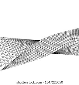 
abstract architecture arch, 3d illustration