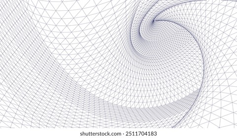abstract architecture arch 3d illustration	