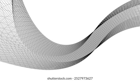 Arquitectura abstracta Arco Ilustración 3D