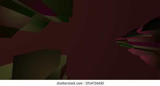 Abstract architecture art background cityscapes.digital cityscapes background banner.Easy to use and customize.Vector Illustration.