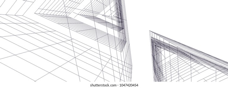 Abstract architecture background