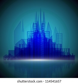 Abstract architecture background
