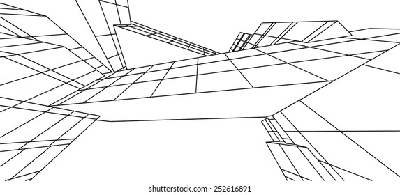 abstract architecture background