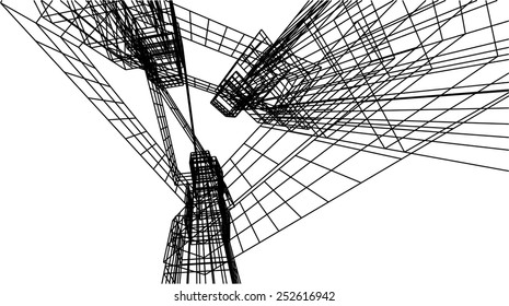 abstract architecture background