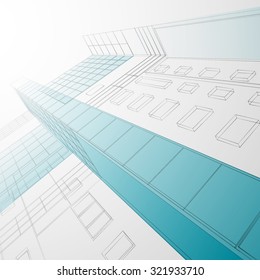 Abstract architecture background.