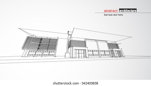 Abstract architecture background