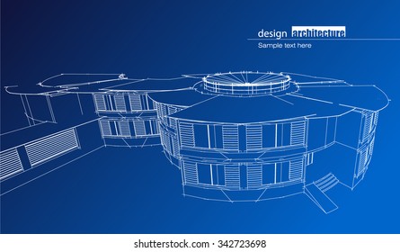Abstract architecture background
