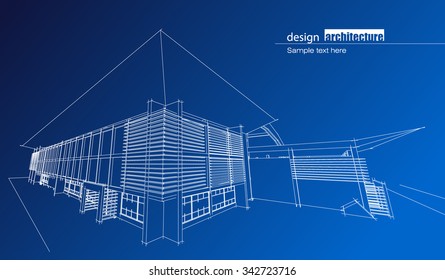 Abstract architecture background