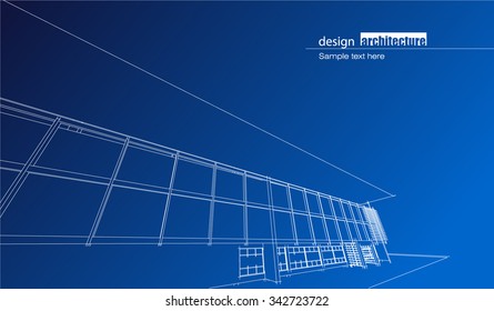 Abstract architecture background